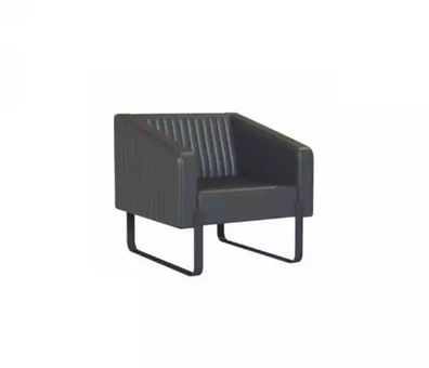 Sessel Couch Polster Sitz Designer Textil 1 Sitzer Couchen Polyester Modern