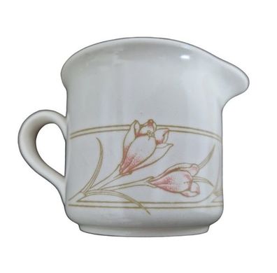 Biltons Coloroll England Milchkännchen Milchkanne Porzellan Keramik Tulpen geschirr