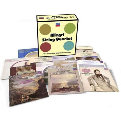 Franz Schubert (1797-1828): Allegri String Quartet-Complete Argo Recordings - - ...