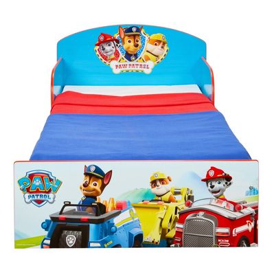 Paw Patrol Kleinkinderbett 143 x 77 x 42.5 cm Holz Chase Marshall Hundestaffel