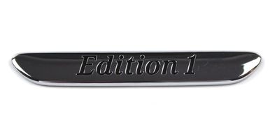 1x Mercedes-Benz Schriftzug " Edition 1 " Sticker Emblem C-Klasse E-Klasse SL