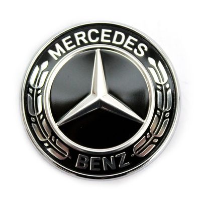 Mercedes-Benz Stern Emblem Grill Kühlergrill schwarz W222 W213 W205 A0008171901