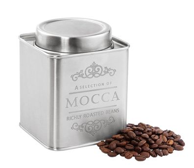 Zassenhaus Vorratsdose MOCCA, Edelstahl 250 g 67101