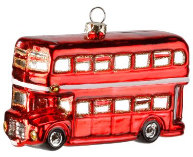 Christbaumschmuck kleiner London Bus 10cm