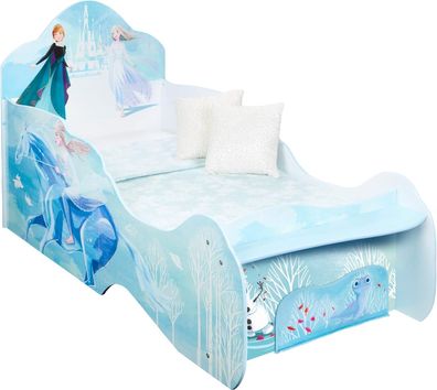 Disney Frozen Eiskönigin Kleinkinderbett mit Stauraum 73 x 158 x 85 Toddler Bed