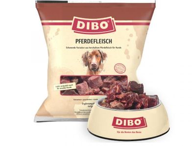 Dibo Pferdefleisch Hundefutter 1000 g (Inhalt Paket: 6 Stück)