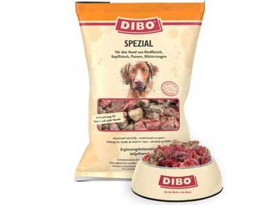 Dibo Spezial Hundefutter tiefgekühlt 2000 g (Inhalt Paket: 3 Stück)
