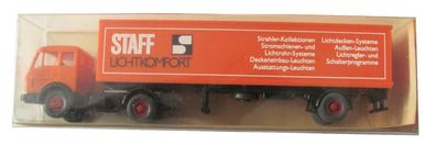 Staff Lichtkomfort - MB 1619 - Sattelzug - von Wiking