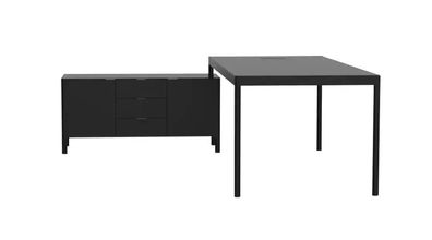 Eckschreibtisch Arbeits Schreib Büro Tisch Luxus Klasse Designer Möbel Tische