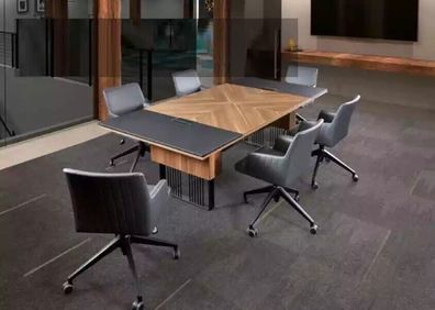 Großer Besprechungstisch Konferenztisch Luxus Büromöbel Einrichtung Neu