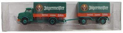 Jägermeister Nr.04 - Deutschlands meistgetrunkener Halbbitter - MB L322 - Hängerzug