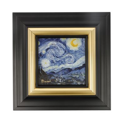 Wandbild, Goebel, Vincent van Gogh - Sternennacht 2024