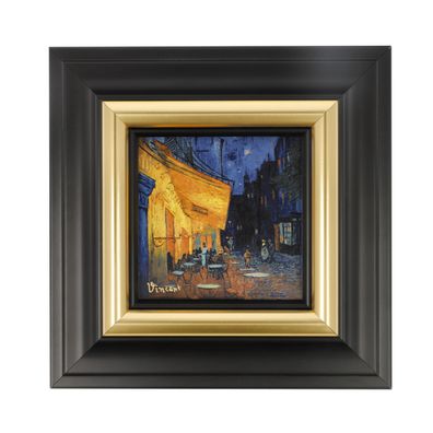 Wandbild, Goebel, Vincent van Gogh - Café bei Nacht 2024