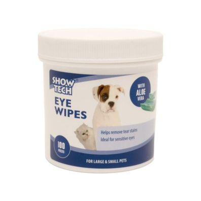 Show Tech Augentücher für Hunde und Katzen - 100 Stück