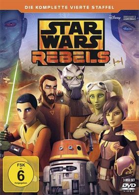 Star Wars Rebels - Staffel #4 (DVD) 3DVD Min: 339/ DD5.1/ WS Komplette 4. Staffel - D