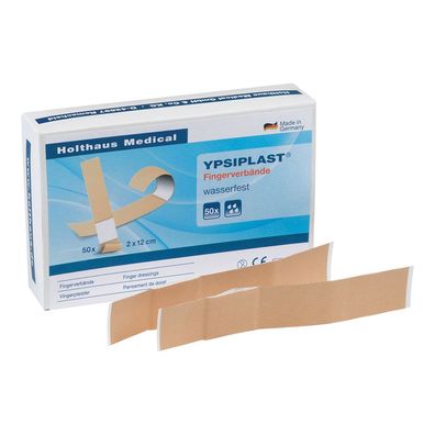 Holthaus Ypsiplast® Fingerverband, wasserabweisend 2 x 12 cm | Packung (100 Stück)