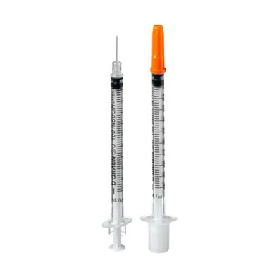 B. Braun Omnican® 100 Einmal-Insulinspritze 0.30 x 8 mm G 30 - 1 ml | Packung (100 St