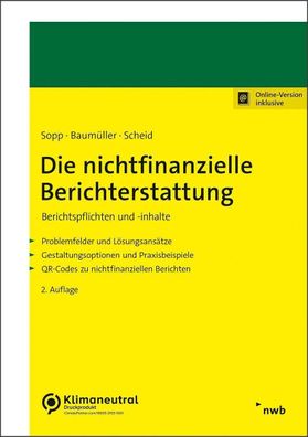 Nachhaltigkeitsberichterstattung: Nichtfinanzielle Berichterstattung nach d ...