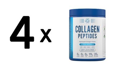 4 x Collagen Peptides, Unflavoured - 300g