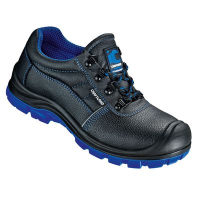 KRAKAU Halbschuhe Gr.46 CRAFTLAND® Schwarz/Blau EN ISO 20345 S3 SRC