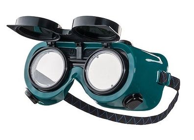 Schweißerklappbrille TECTOR EN 166, aufklappbar Schweißerschutzbrille