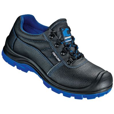 DANZIG Halbschuhe Gr.41 CRAFTLAND® Schwarz/Blau EN ISO 20345 S1 SRC