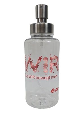 20x Sprühflasche aus Kunststoff mit Werbeaufdruck E. on