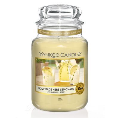 Yankee Candle Homemade Herb Lemonade Duftkerze Großes Glas 623 g