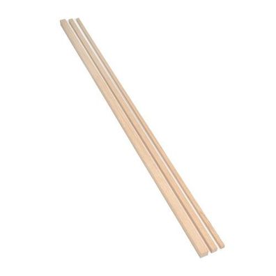 Quadratleiste Eiche 1m, 10 bis 20 mm, Vierkant Holzleisten Bastelholz Kantholz
