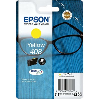 EPSON 408 Tintenpatrone yellow C13T09J44010 Epson WF-C 4810