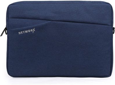 Networx Pacific Schutzhülle für MacBook Sleeve 13 Zoll Tasche blau