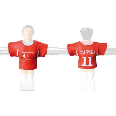 Kicker Trikot Tischfussball Zubehör Set Kicker-Trikot Trikot-Set Türkei