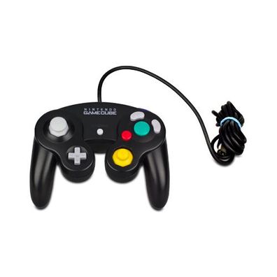 Original Nintendo Gamecube Controller PAD Schwarz BLACK für GC - ohne Versand