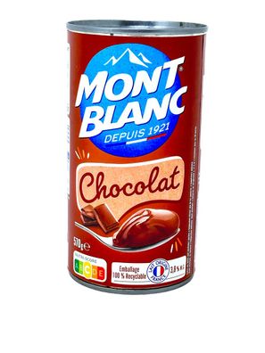 Mont Blanc La creme dessert au chocolat Schokoladencreme 570 Gramm
