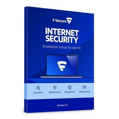 F-Secure Internet Security 2024 5 PC, 1 Jahr, Upgrade, Download