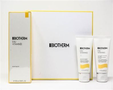 Biotherm Eau Vitamin&eacute; e Eau de Toilette Spray 100 ml DG 50 ml BL 50 ml im Set