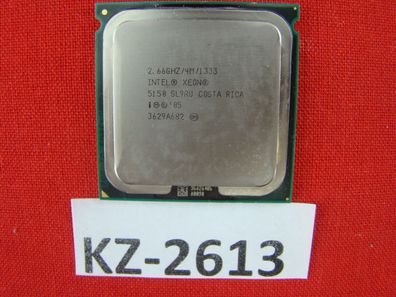Intel Xeon 5150 SL9RU 2.66GHz 2667MHz 1333MHz 4MB Sockel 771 Dual Core #KZ-2613