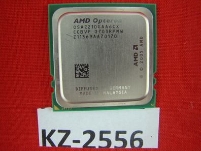 AMD Opteron 2210 Dual Core OSA2210GAA6CX 1.80GHz Sockel F Fujitsu #KZ-2556