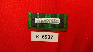 Samsung / 1GB 2Rx8 PC2-5300S-09 / DDR2-667 / M470T2953EZ3-CE6 / SO-DIMM