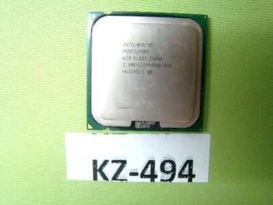 Intel Pentium 4 630 SL8Q7 3GHz/2MB/800Mhz Sockel / Socket LGA775 #KZ-494