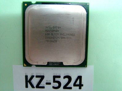 Intel pentium 4 630 SL7Z9 3.00GHZ/2M/800 #KZ-524