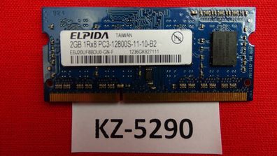 Elpida EBJ20UF8BDU0-GN-F 2GB PC-12800 1600Mhz CL11 204 Pin Notebook Ram