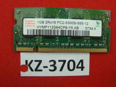 1GB Hynix HYMP112S64CP6-Y5 AB PC2-5300S-555-12 #KZ-3704