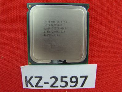 Intel Xeon 5160 SLAG9 3.00GHz/4MB/1333MHz Socket/ Sockel 771 Woodcrest #KZ-2597