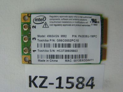 Toshiba Satellite A200-1SC Wlan Platine Board #KZ-1584