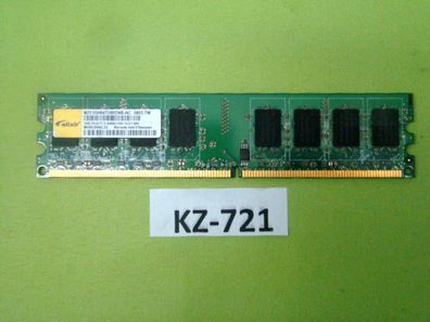 Elixir M2Y1GH64TU8HD6B-AC' 1 GB DDR2-RAM 2Rx8 PC2-6400U non-ECC #Kz-721