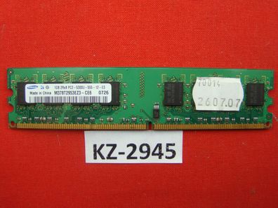 Samsung M378T2953EZ3-CE6 (1GB, PC2-5300(DDR2-667), DDR2 SDRAM, 667 MHz, #KZ-2945