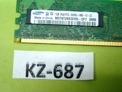 Samsung M378T2863EHS-CF7 (1 GB, DDR2 SDRAM, 800 MHz, DIMM 240-pol.) #KZ-687