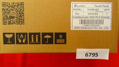 Xinje TG765-MT Touch Panel 7 "Hmi Touchscreen TG765-MT