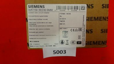 Siemens Leistungsschalter 3VA1132-5EE42-0AA0 IP40 automatische Sicherungsautomat